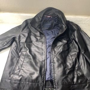 Tommy Hilfiger leather jacket- men’s size M